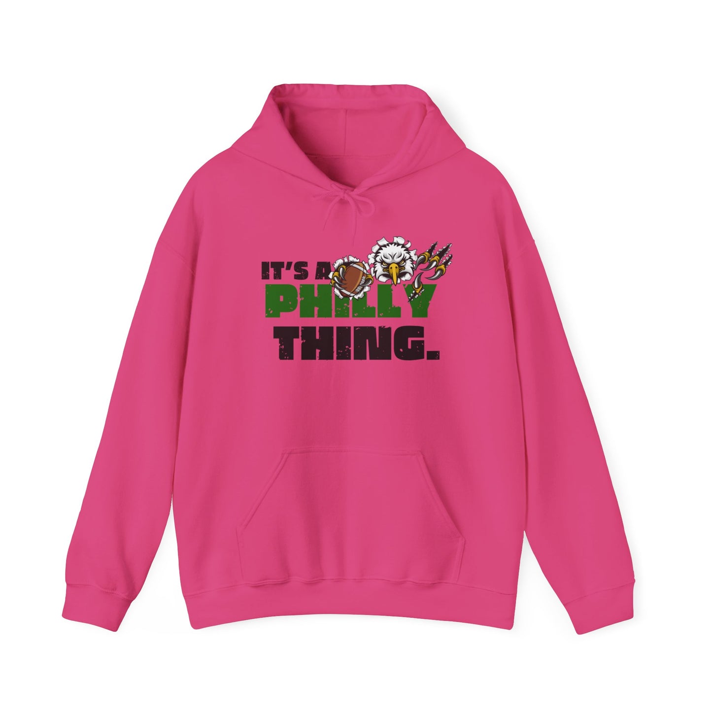 Hooded Sweatshirt - Eagles Football Inspired, It's a Philly Thing