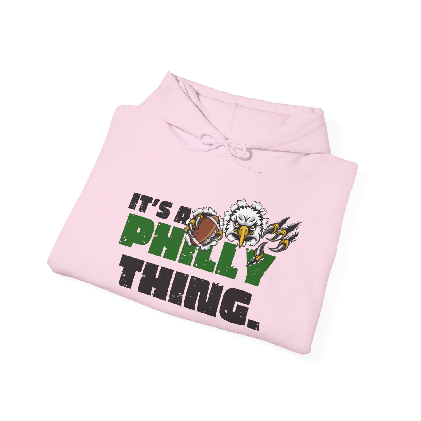 Hooded Sweatshirt - Eagles Football Inspired, It's a Philly Thing