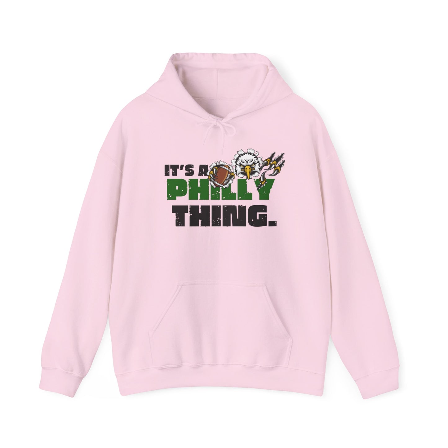 Hooded Sweatshirt - Eagles Football Inspired, It's a Philly Thing