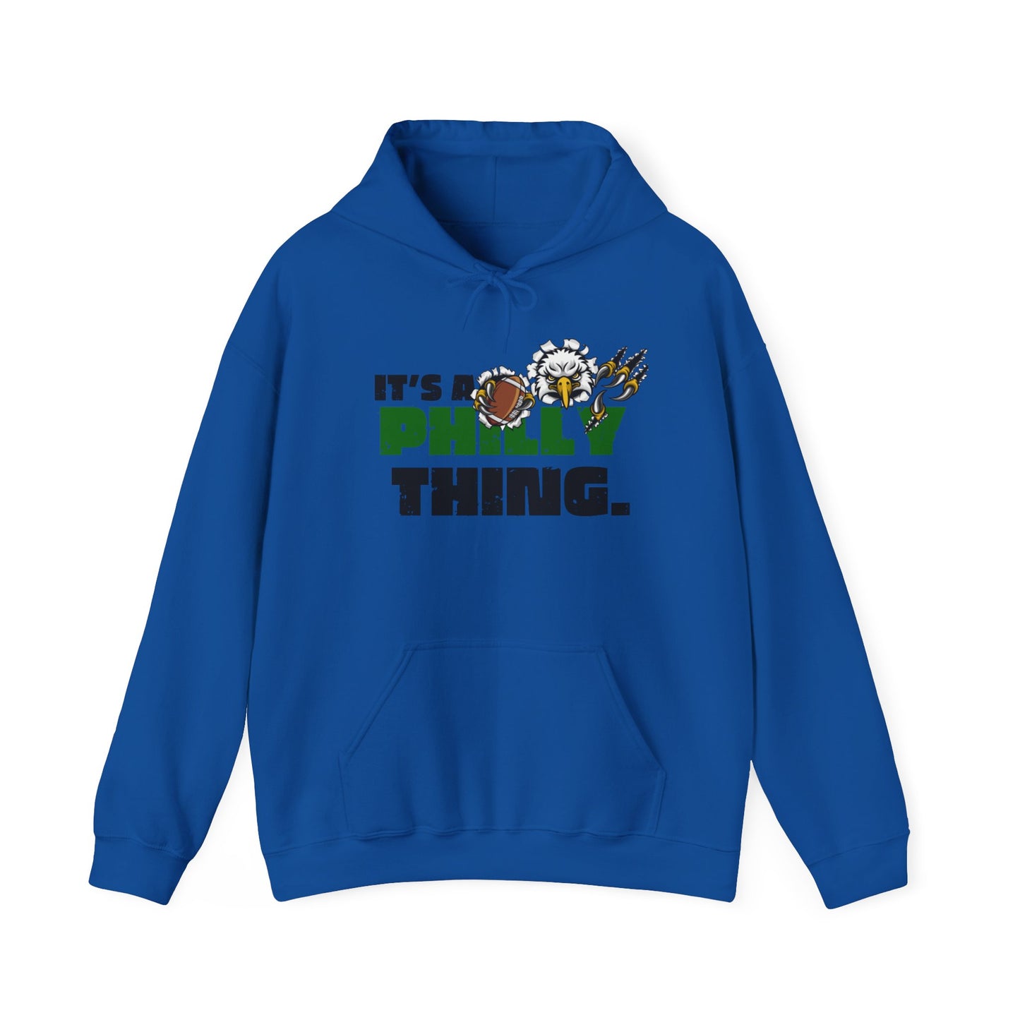 Hooded Sweatshirt - Eagles Football Inspired, It's a Philly Thing