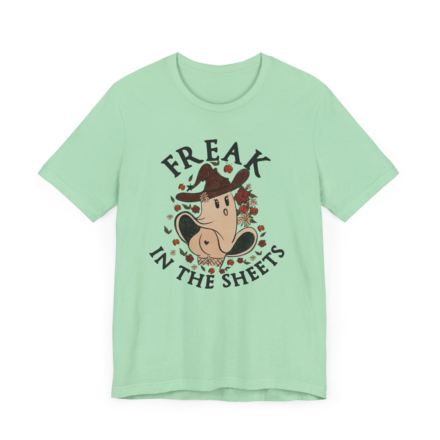Halloween Freaks in the Sheets Tee Shirt