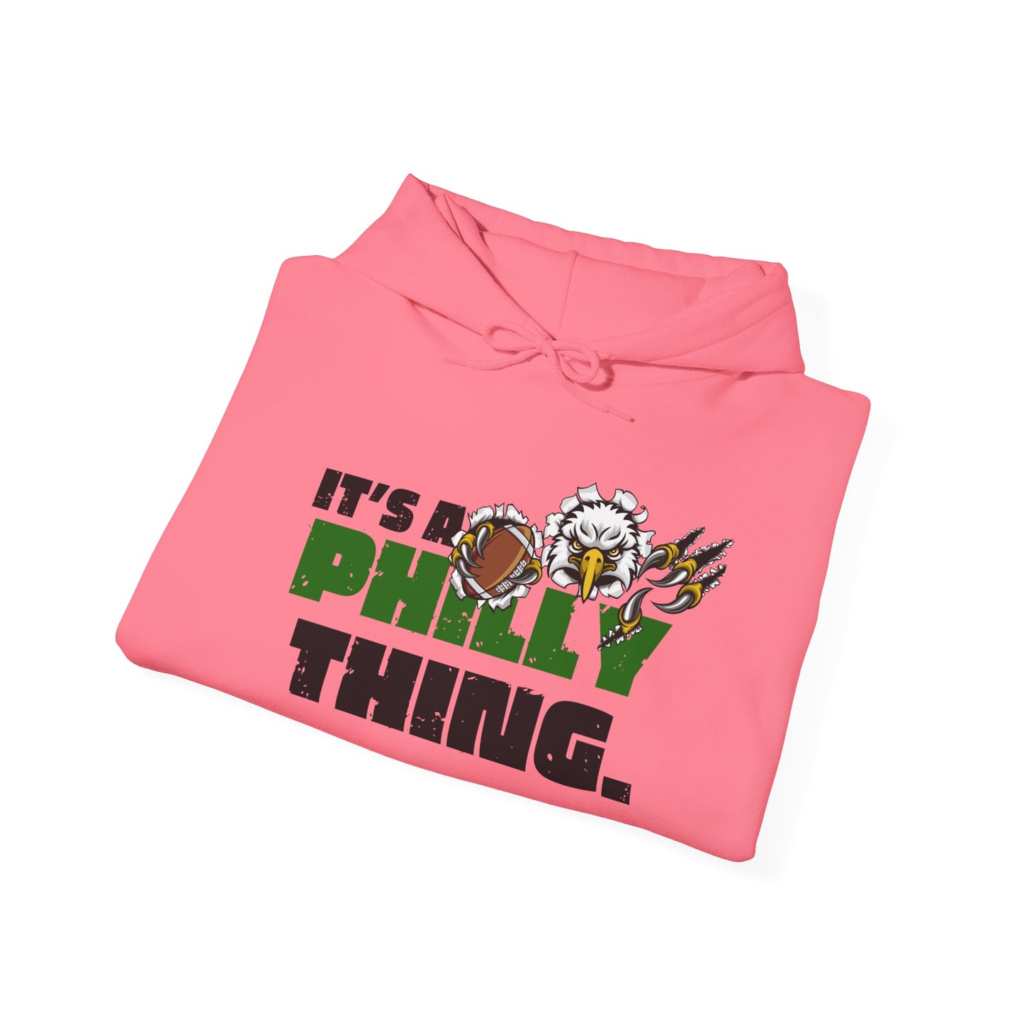 Hooded Sweatshirt - Eagles Football Inspired, It's a Philly Thing
