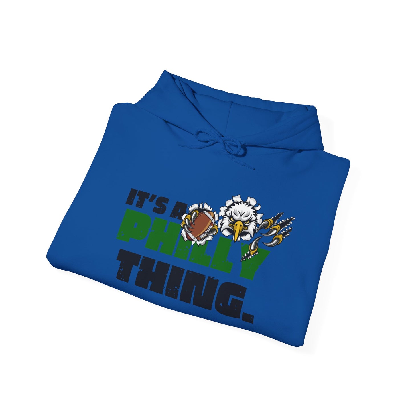 Hooded Sweatshirt - Eagles Football Inspired, It's a Philly Thing