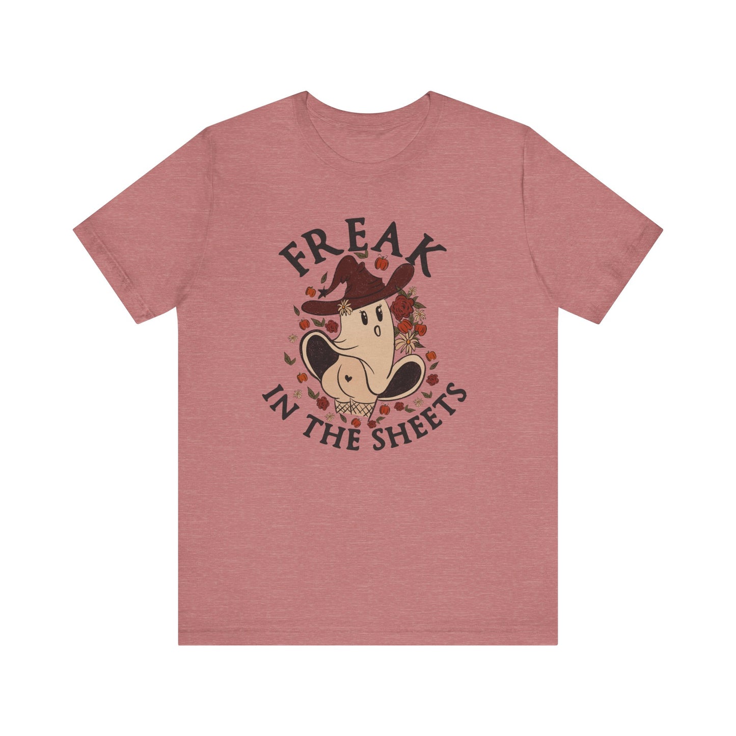 Halloween Freaks in the Sheets Tee Shirt