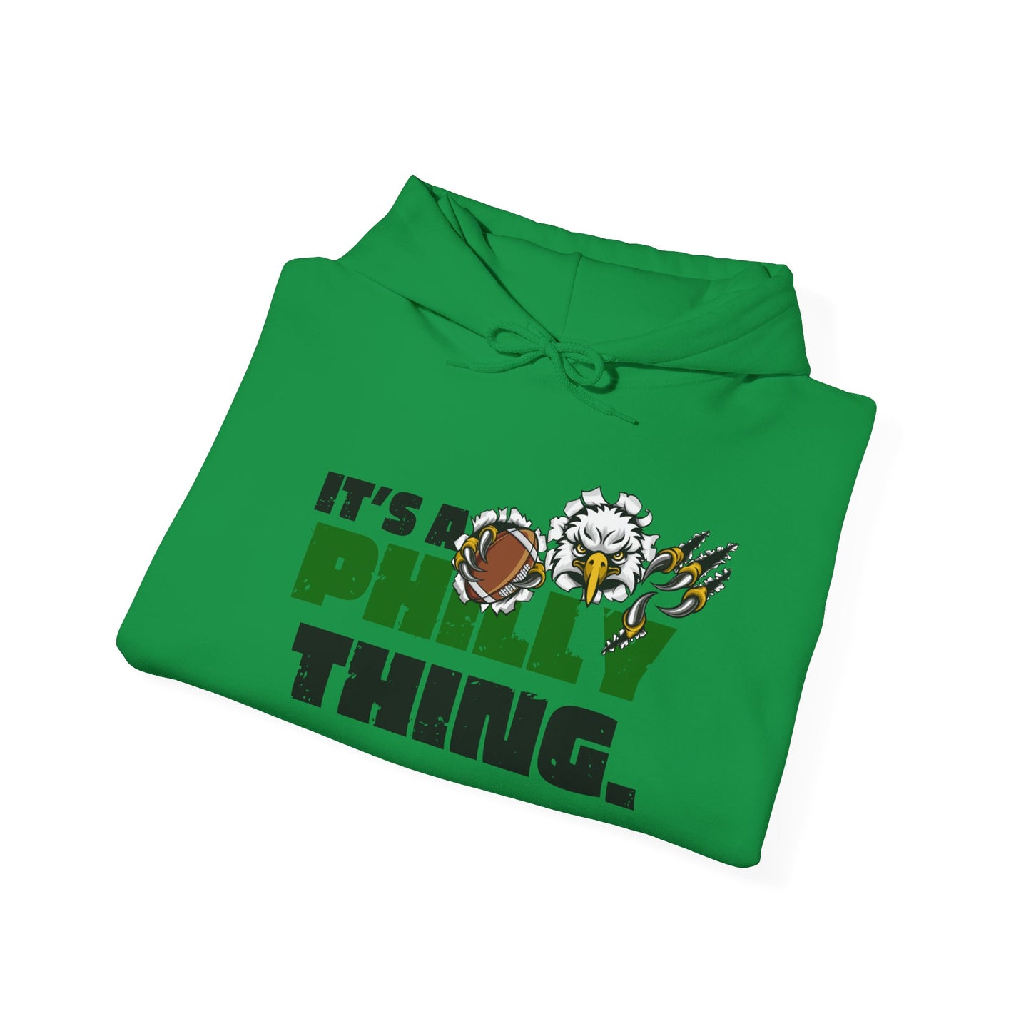 Hooded Sweatshirt - Eagles Football Inspired, It's a Philly Thing