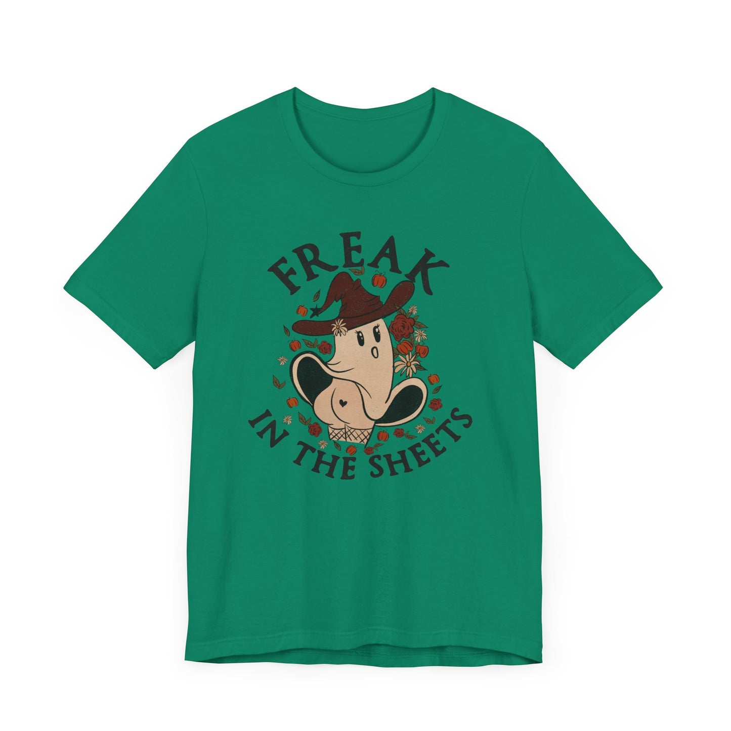 Halloween Freaks in the Sheets Tee Shirt