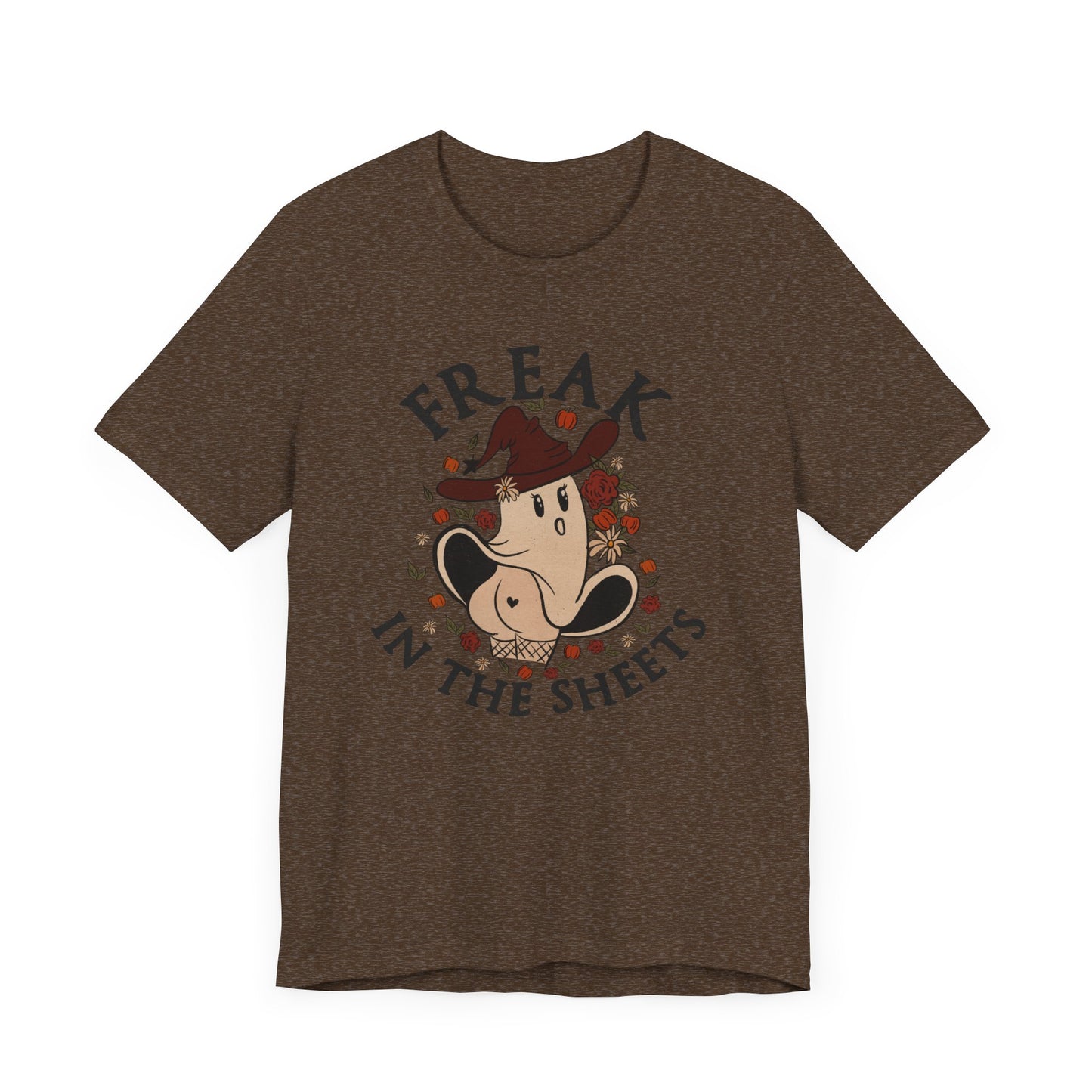 Halloween Freaks in the Sheets Tee Shirt