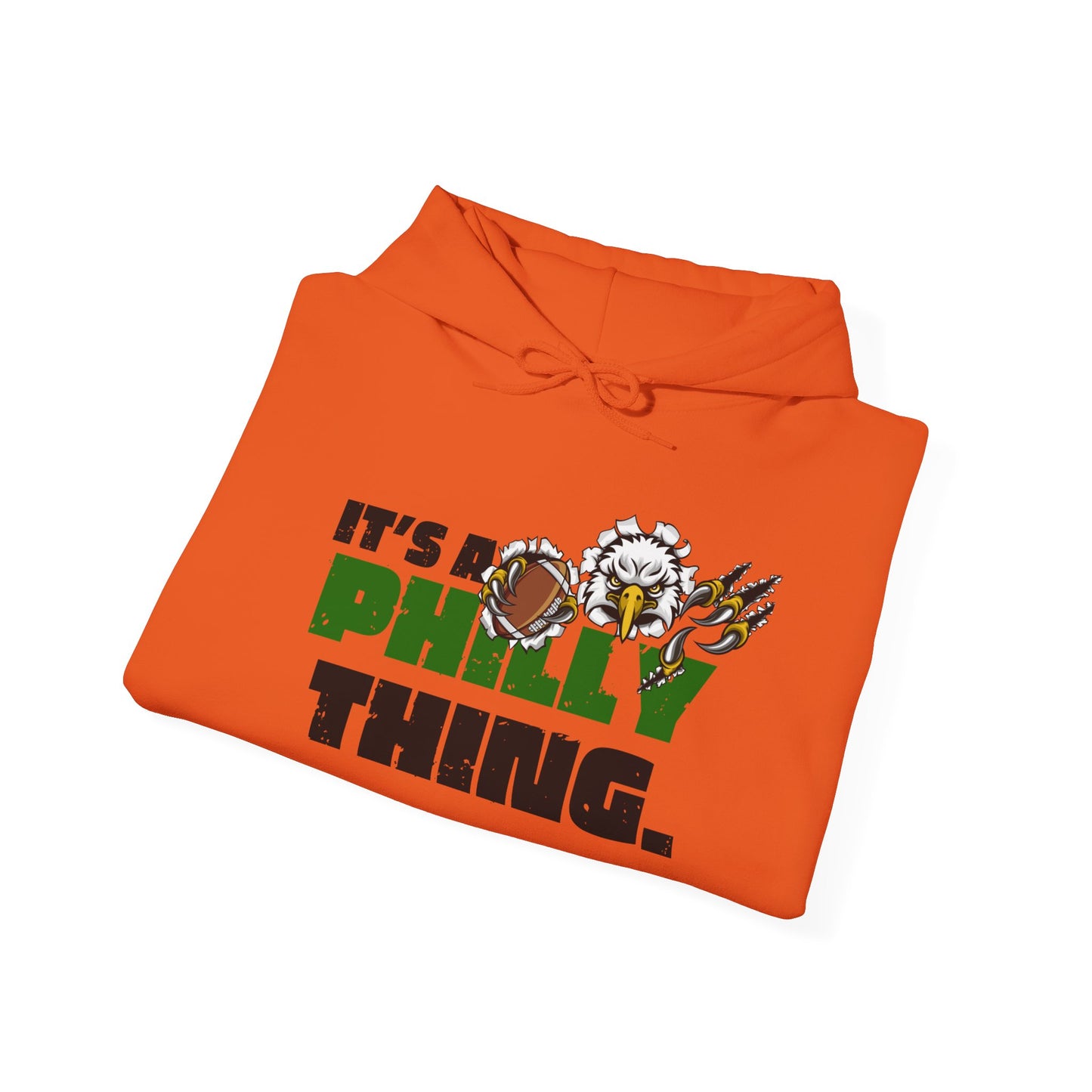 Hooded Sweatshirt - Eagles Football Inspired, It's a Philly Thing