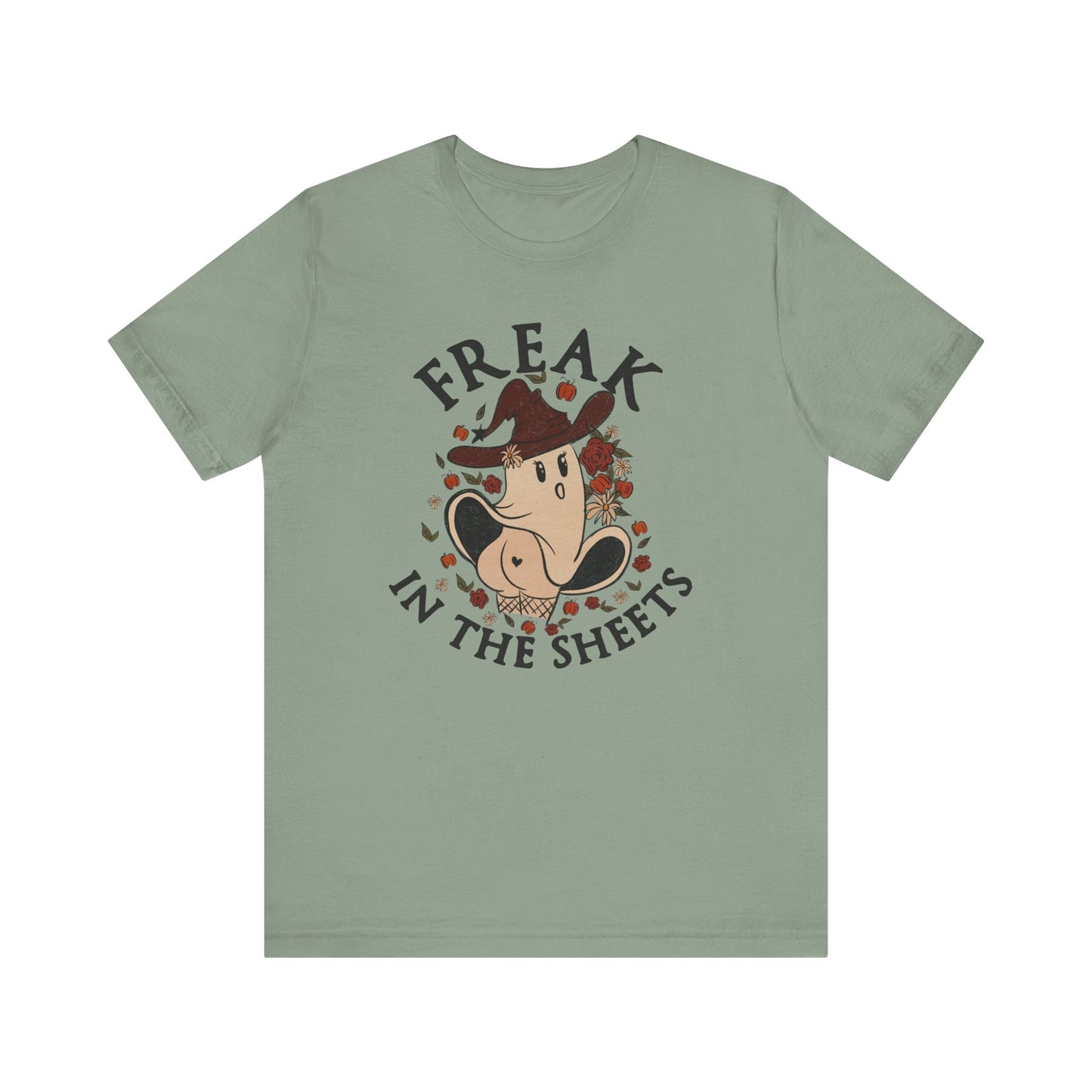 Halloween Freaks in the Sheets Tee Shirt