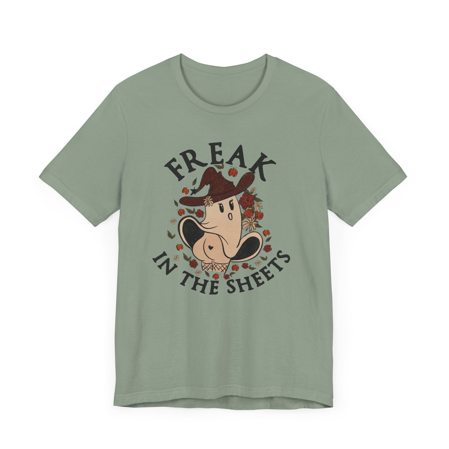 Halloween Freaks in the Sheets Tee Shirt