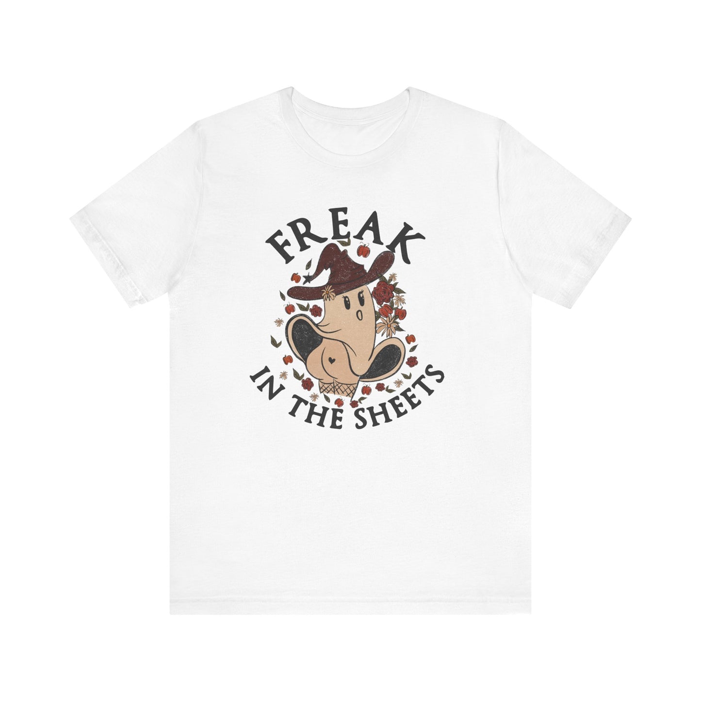 Halloween Freaks in the Sheets Tee Shirt