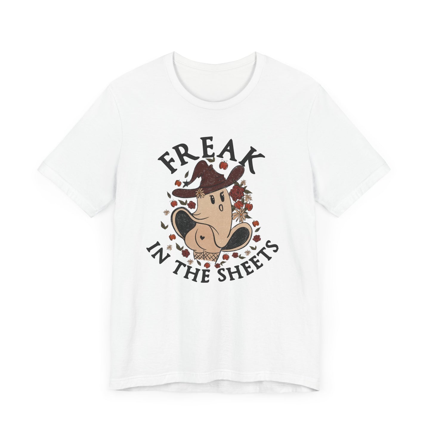 Halloween Freaks in the Sheets Tee Shirt