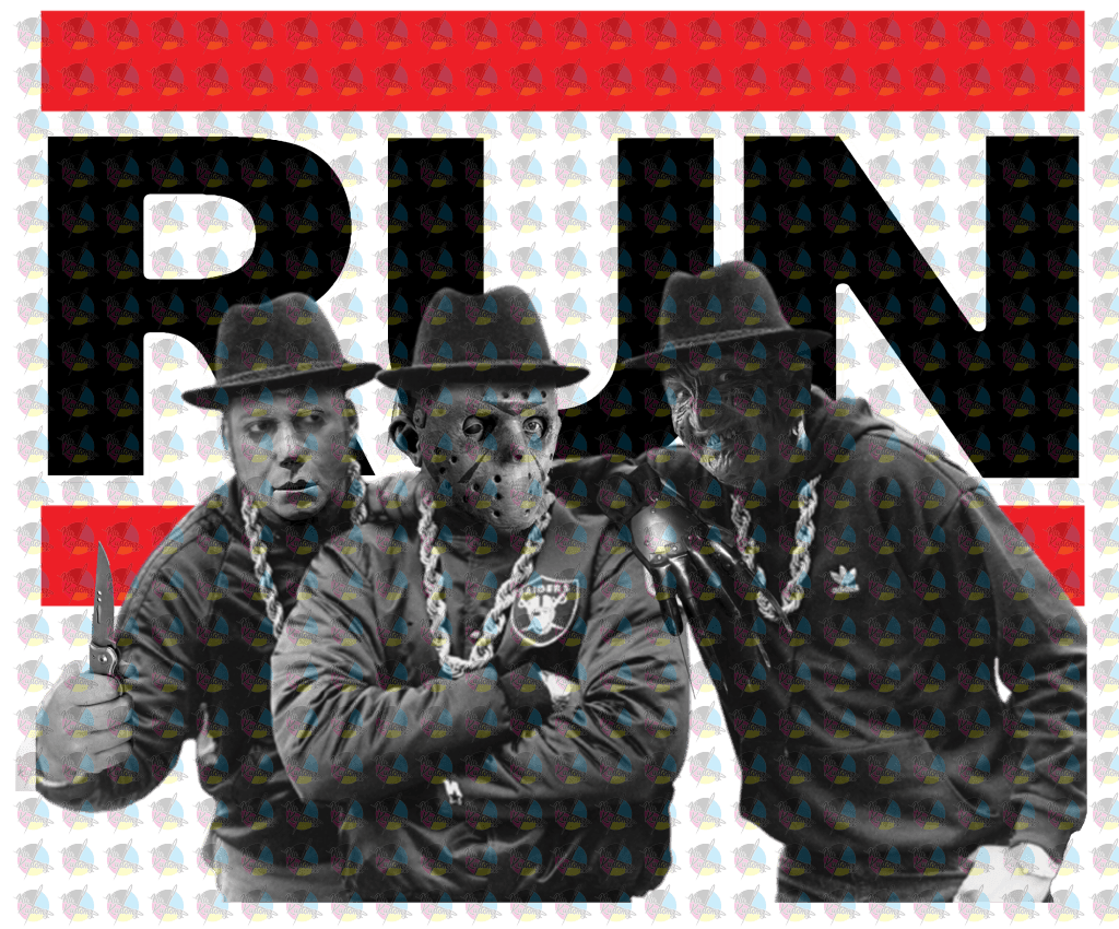RTS RUN DMC Horror Parody T-Shirt