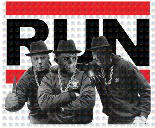 RTS RUN DMC Horror Parody T-Shirt